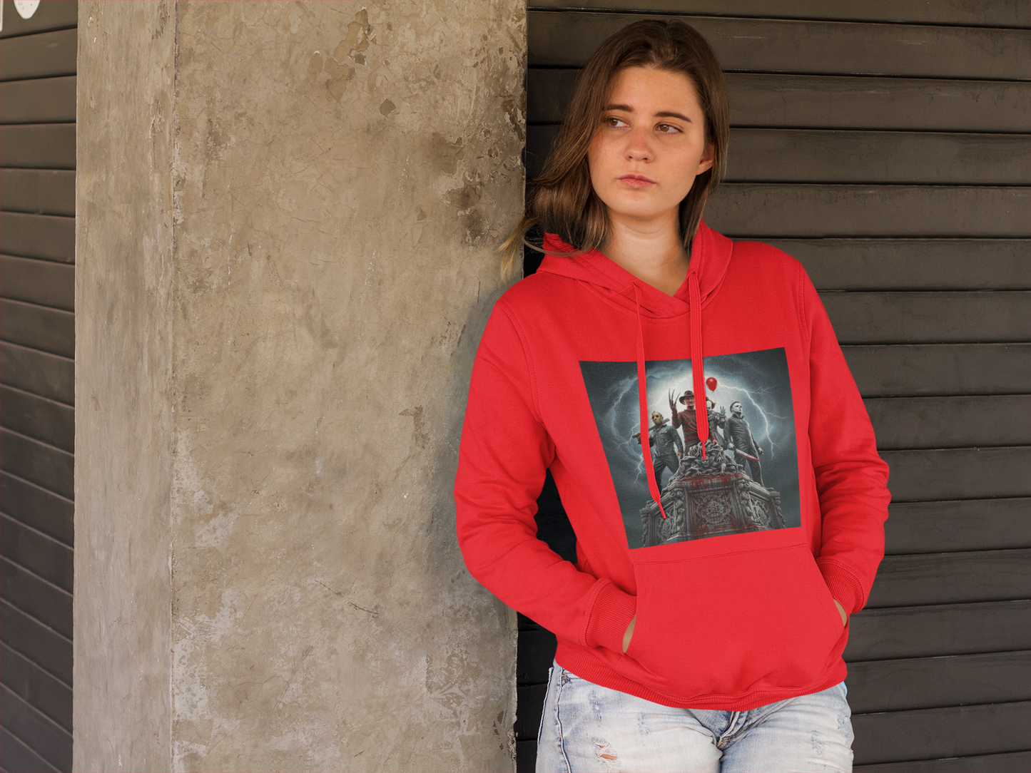 Horror Legends Hoodie – Stormy Throne Design