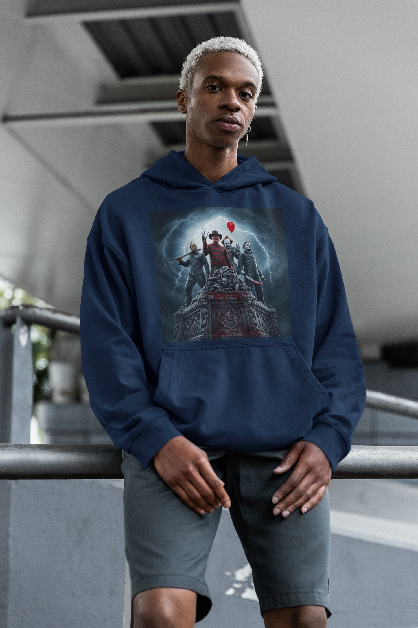 Horror Legends Hoodie – Stormy Throne Design