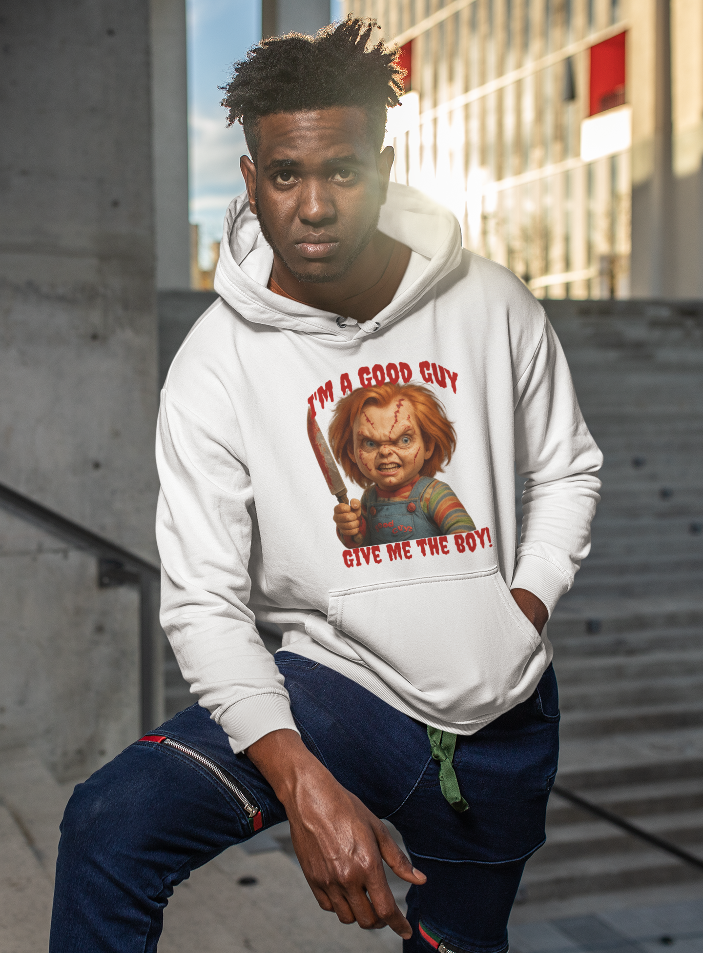 I’m a Good Guy Chucky Hoodie