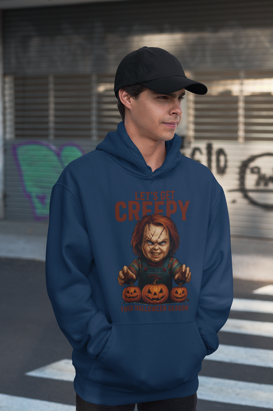 Chucky Let’s Get Creepy Halloween Hoodie