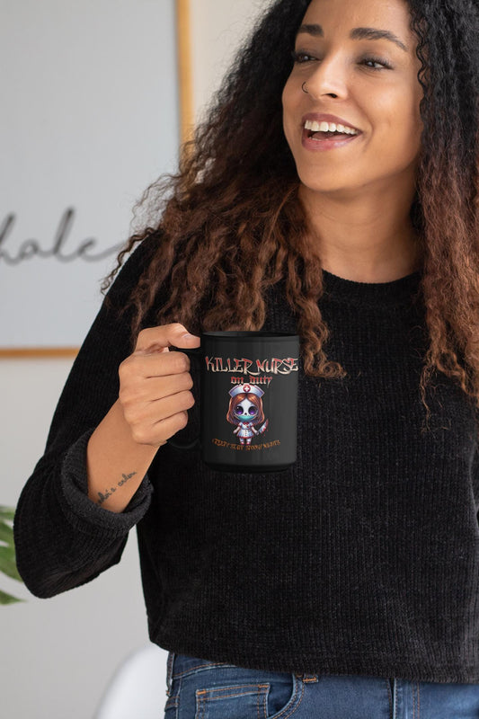 Killer Nurse Halloween Mug | Spooky Nurse Coffee Cup