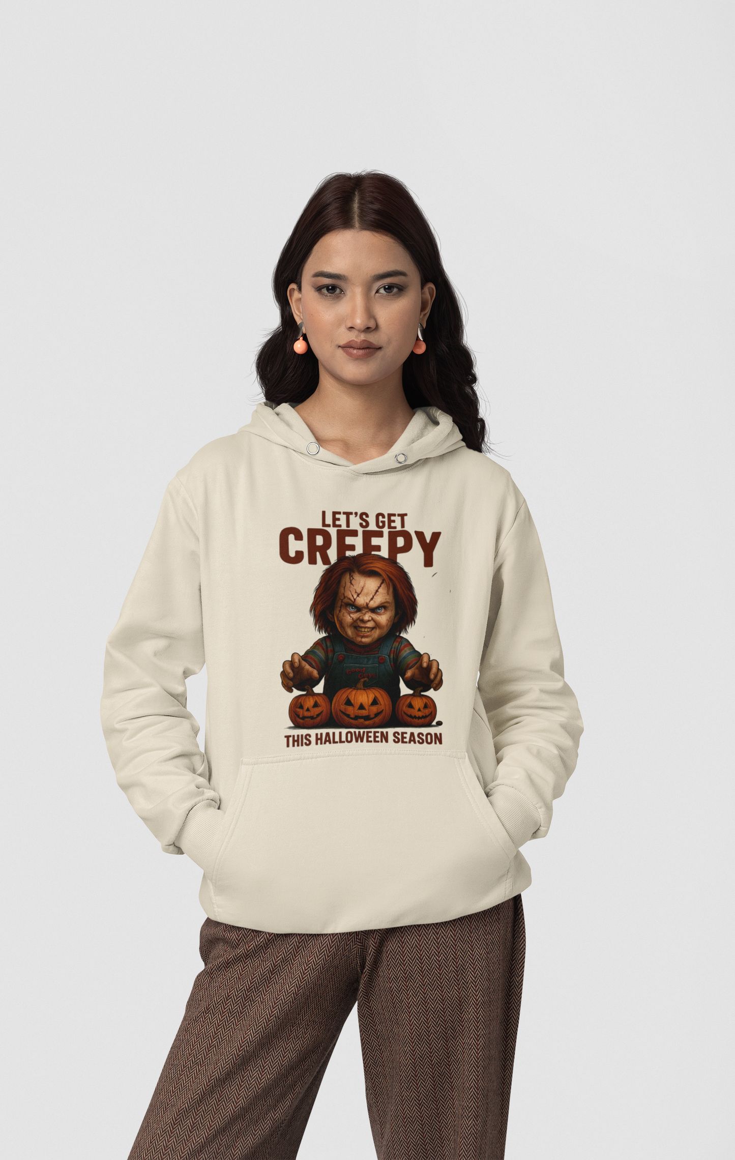 Chucky Let’s Get Creepy Halloween Hoodie