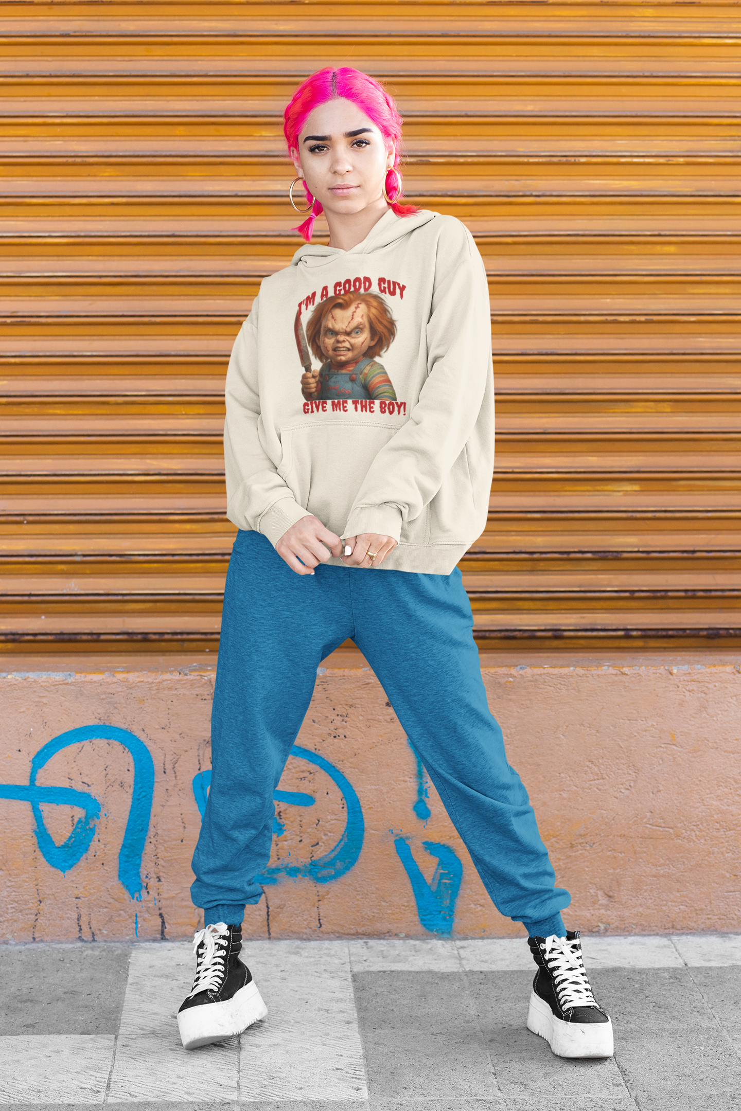 I’m a Good Guy Chucky Hoodie